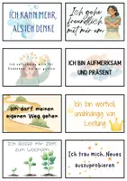 Vorschau - Bildkarten - Motivationskarten - Stärkende Gedanken für jeden Tag - Seite 3