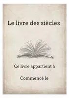 Aperçu - Apprentissages en autonomie - Mon Livre des Siècles – De la Genèse jusqu’à toi - Page de couverture