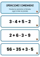 Vista previa - Juegos / Gamificación - 300 tarjetas para trabajar las MATEMÁTICAS - página 1