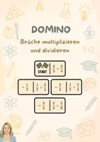 Vorschau - Spiele - Domino: Brüche multiplizieren und dividieren - Deckblatt