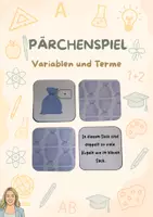 Vorschau - Spiele - Pärchenspiel: Variablen und Terme - Deckblatt