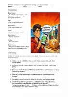 Vorschau - Stundenentwürfe - Ein Klick, ein Kauf, ein Vertrag?! Welche Verträge uns täglich binden! Lernsituation mit Zusatzmaterial (Tafelbild und Erweiterungsaufgaben in 2 Niveaustufen)! - Seite 1