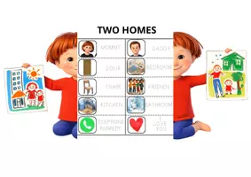 Vorschau - Mal- und Bastelvorlagen - Two Homes Flipbook - Seite 2