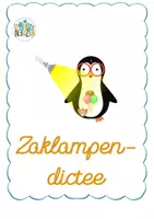 Voorbeeld - Zaklampdictee - Voorblad