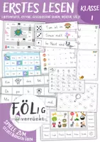 Vorschau - Spiele - Erste Lesespiele - Lautsynthese, Silben, Wörter, Sätze - Deckblatt