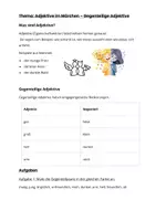Vorschau - Arbeitsblätter - Märchenhafte Adjektive - Seite 1