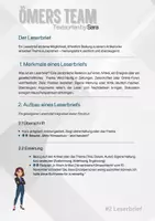 Vorschau - Arbeitsblätter - Ömers Textsorten #2 Der Leserbrief - Seite 3