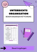 Vorschau - Anderer Materialtyp - Bewertungsbogen Heftführung - Deckblatt