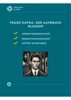Vorschau - Klassenarbeiten - Kafka: Parabel "Der Aufbruch" (Klausur inkl. EWH) - Deckblatt