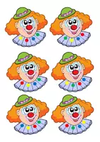 Vorschau - Anderer Materialtyp - Fasching Perlen zuordnen (Würfelbild, Zahl oder Farbe) - Seite 1