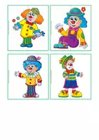 Vorschau - Anderer Materialtyp - Fasching Puzzle (24 Bilderpaare) - Seite 1