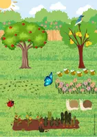 anteprima - Esercizi - In the garden - Pagina di copertina