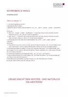 Vorschau - Prüfungsvorbereitung - Schreibübungen | ÖIF | A2 | B1 - Seite 1
