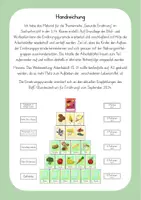 Vorschau - Unterrichtsreihen - Ernährungspyramide - Arbeitsblätter & Tafelmaterial (3./4. Klasse) - Seite 1