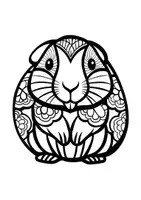 Vorschau - Arbeitsblätter - Mandalas Thema Hamster - Grundschule - Bastelvorlagen - Seite 3