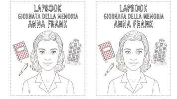anteprima - Materiale di supporto/inclusione - LAPBOOK GIORNATA DELLA MEMORIA- ANNA FRANK - Pagina 1
