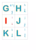 Aperçu - Affichage - Cartes alphabet pour mur sonore - Page 1