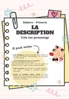 Vista previa - Unidades / Secuencias / Situaciones de Aprendizaje - La description: Crée ton personnage - cicle superior - Portada