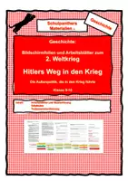 Vorschau - Arbeitsblätter - Hitlers Weg in den 2. Weltkrieg (Aussenpolitik) - Der Zweite Weltkrieg - Deckblatt