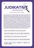 Vorschau - Unterrichtsreihen - Die Judikative – Wenn Recht zu Entscheidungen wird - Deckblatt