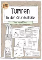 Vorschau - Stundenentwürfe - Turnen in der Grundschule - Der Handstand - Deckblatt