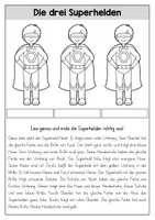 Vorschau - Arbeitsblätter - Lies und Male Logical - 2 verschiedene, 3-fach differenziert (für Fasching/Karneval z.B.) - Seite 3