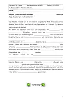 Vorschau - Klassenarbeiten - Märchenmerkmale | Klassenarbeit Deutsch - Seite 1