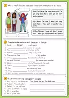 Vorschau - Arbeitsblätter - Have / Has Got – Englisch Arbeitsblätter (14 Seiten) - Seite 3