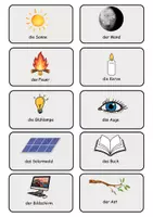 Vorschau - Fördermaterial/Inklusion - Lichtquellen und Lichtempfänger - Deckblatt