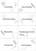 Vorschau - Merkblätter - Ordnung für den Kunstbereich (Schilder, Hinweise, usw.) - Seite 1