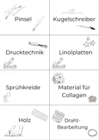 Vorschau - Merkblätter - Ordnung für den Kunstbereich (Schilder, Hinweise, usw.) - Seite 2