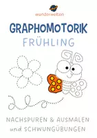 Vorschau - Arbeitsblätter - Schwungübungen Graphomotorik - BUNDLE - 9 Hefte - Freiarbeitsheft / 9x Freiarbeitskartei / 363 Arbeitsblätter - Schwungübungen Schreibschrift für Frühling, Sommer, Herbst, Winter - Nachspuren - Schreibmotorik - Kita Feinmotorik - Freiarbeitsmaterial - Seite 1