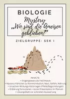 Vorschau - Arbeitsblätter - Mystery: "Wo sind die Ameisen geblieben?" – Waldameisen, Kommunikation & Nest - Deckblatt