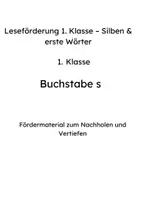 Vorschau - Arbeitsblätter - Leseförderung 1. Klasse - Starterpaket m - l - s - Seite 1