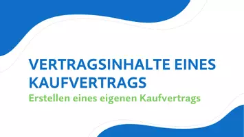 Vorschau - Arbeitsblätter - Vertragsinhalte eines Kaufvertrages - Komplette Unterrichtsstunde - Seite 1