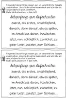 Vorschau - Arbeitsblätter - Rezept: Wortspeicher, Satzanfänge und Formulierungen - Seite 1