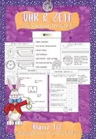 Vorschau - Unterrichtsreihen - Die Uhr im Sachunterricht -Heft umfasst komplette Einheit- - Deckblatt