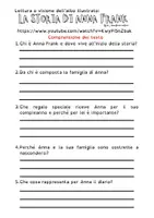 anteprima - Esercizi - La storia di Anna Frank - Pagina 1