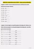 Vorschau - Stationenlernen - Subtraktion bis 10 000 – Stellenwert, Fehlersuche & Lösungen Klasse 3 & 4 - Seite 3