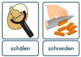 Vorschau - Poster - Essen und Trinken - Bildkarten und Wortkarten - Wortschatz - DaZ / DaF - Seite 2