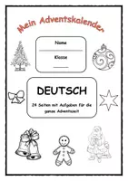 Vorschau - Arbeitsblätter - Arbeitsheft Weihnachten: Adventskalender - 24 kreative Aufgaben für die Adventszeit - Seite 1