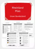 Vorschau - Unterrichtsreihen - Selbstlernheft Grundschule: Bundesland Rheinland - Pfalz - Deckblatt