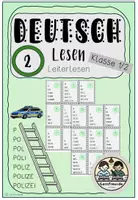 Vorschau - Arbeitsblätter - Deutsch: Lesezeit _ Leseleiter 2 - Deckblatt