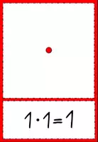 Vorschau - Merkblätter - Quadratzahlen bis 10 Merkplakat - Seite 2