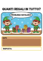 anteprima - Materiale di supporto/inclusione - PROBLEMI ILLUSTRATI (classe 3/4 elementare) - Pagina 2