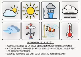 Aperçu - Jeux - La météo - trio-memory - Page de couverture