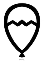 Vorschau - Arbeitsblätter - Ballon Fensterbilder für Fasching & Karneval - Basteln mit Transparentpapier - Seite 1