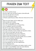 Vorschau - Arbeitsblätter - Der Strom - Lesetext mit Fragen + Lösung - Seite 2