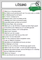 Vorschau - Arbeitsblätter - Fußball - Lesetext mit Fragen + Lösung - Seite 3