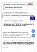 Vorschau - Arbeitsblätter - Quiz zum Straßenverkehrs-Check (mit Lösung) - Seite 3